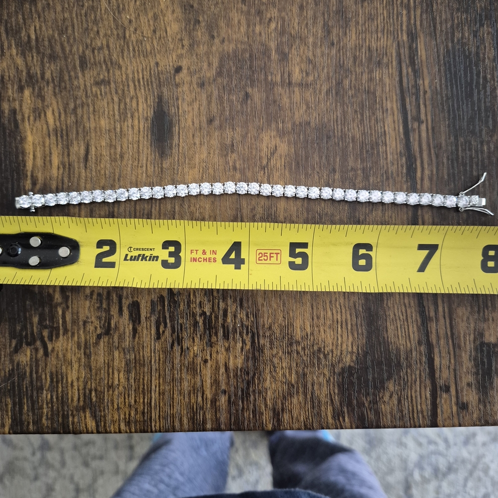 JTV Bella Luca Sterling Silver Tennis Bracelet